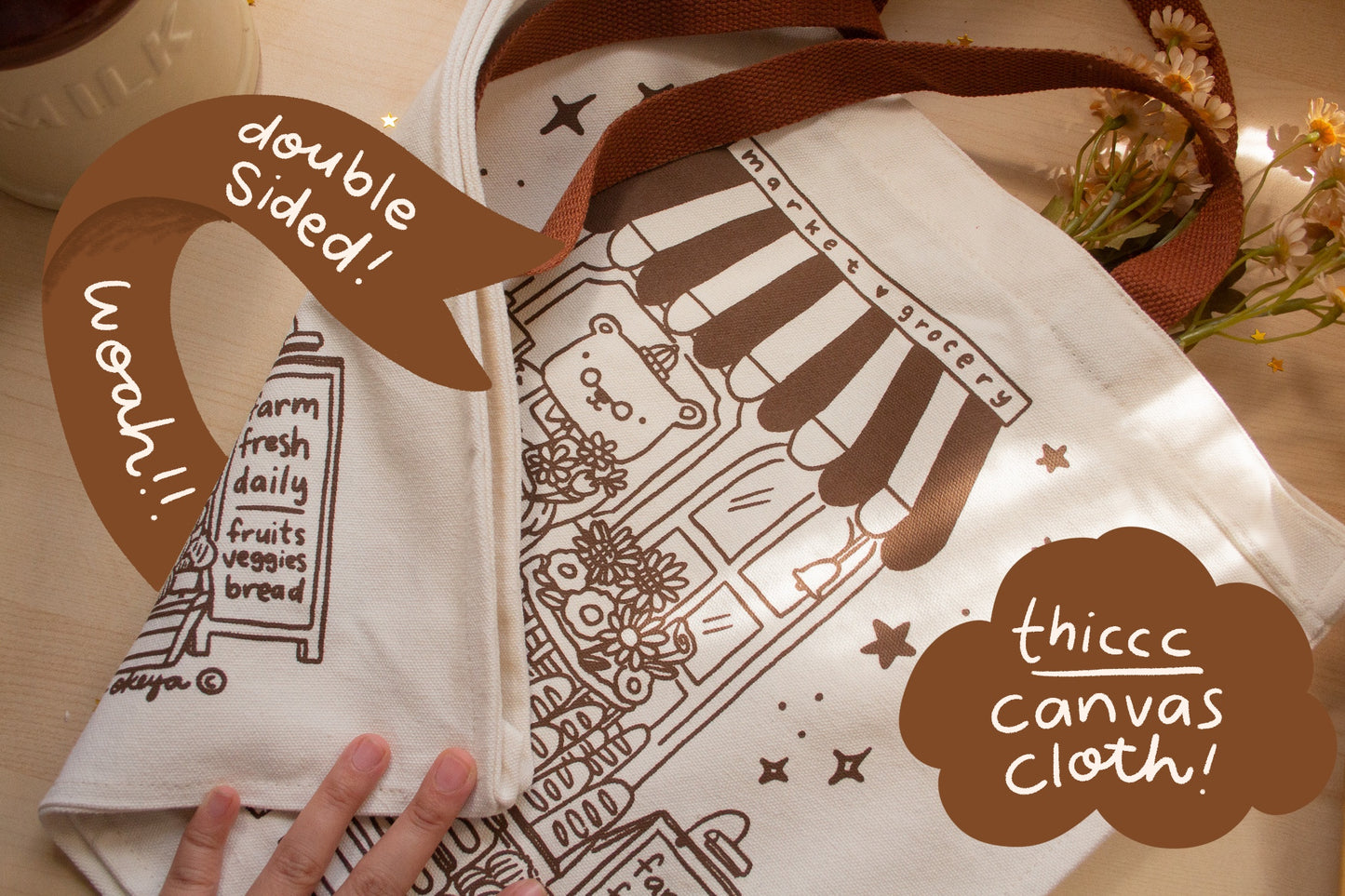 Bear Grocery Totebag
