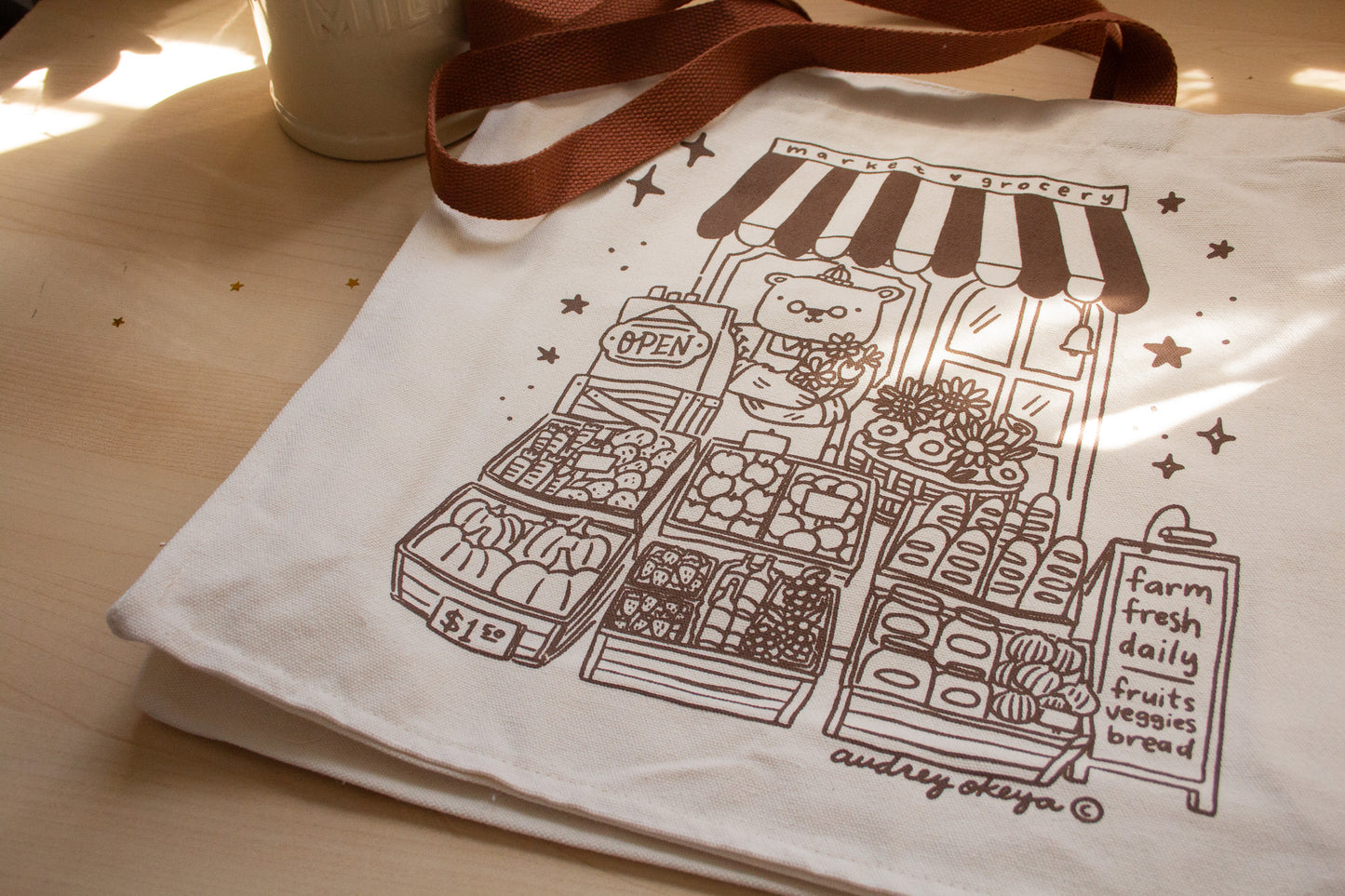 Bear Grocery Totebag