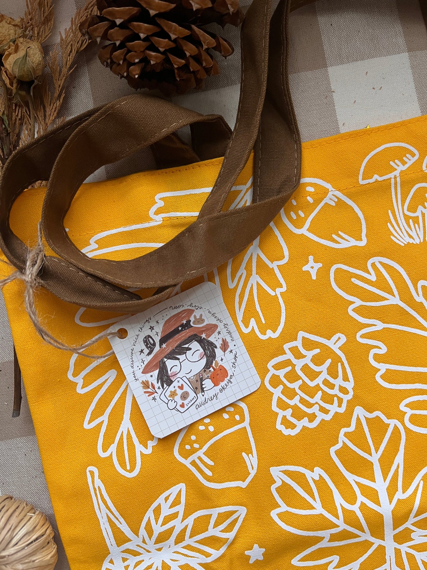 Autumnal Tote Bags