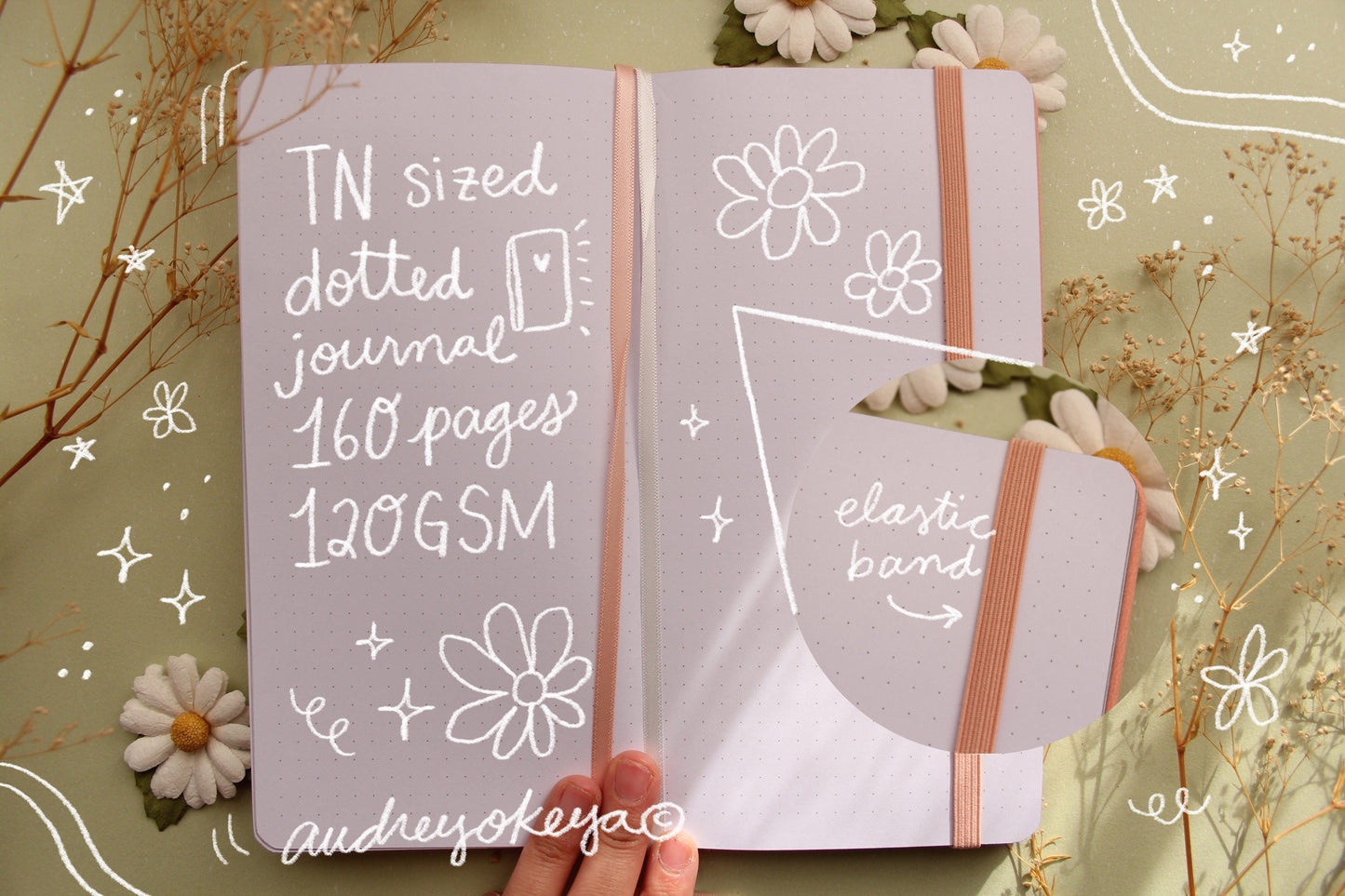 Springtime Journals 4 Diff Colors