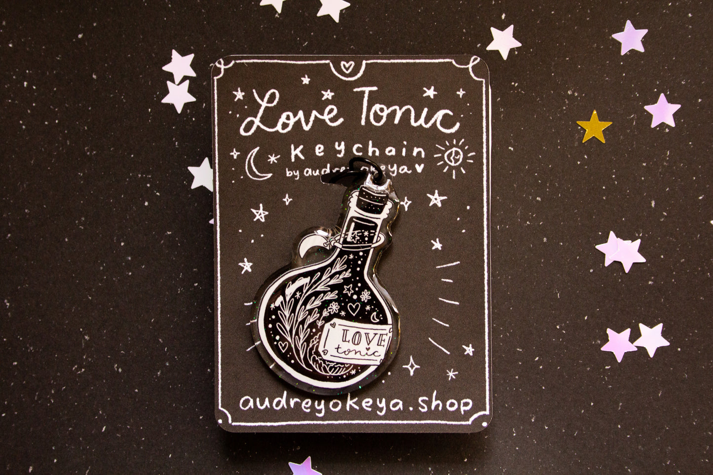 Potions Love Tonic Keychain