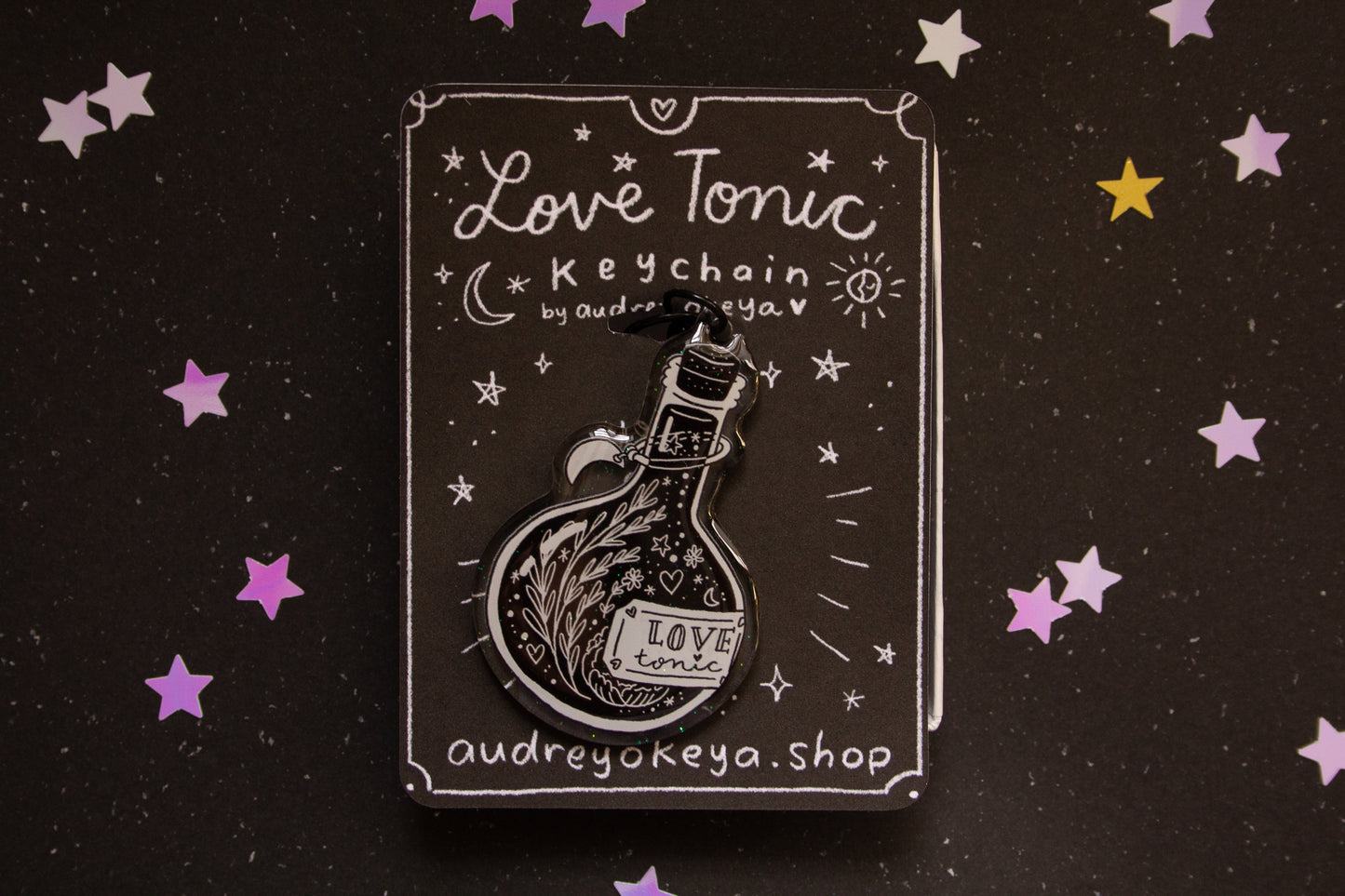 Potions Love Tonic Keychain