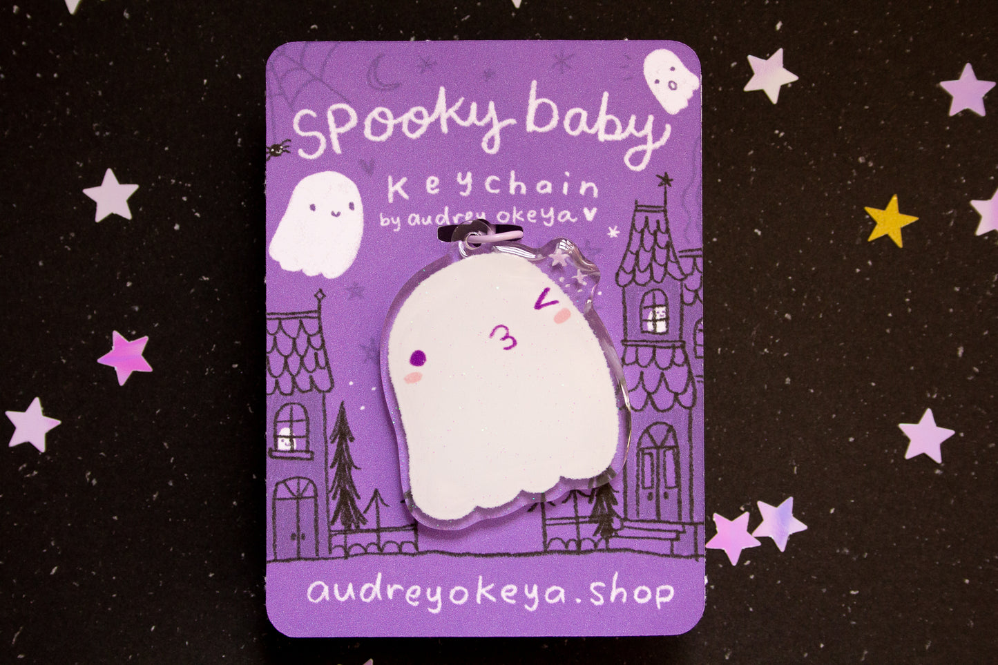 Spooky Baby Keychain
