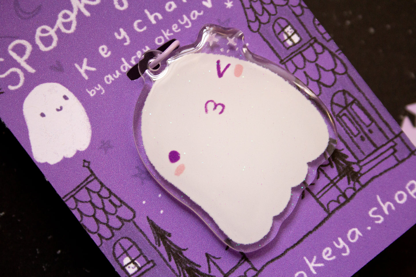 Spooky Baby Keychain