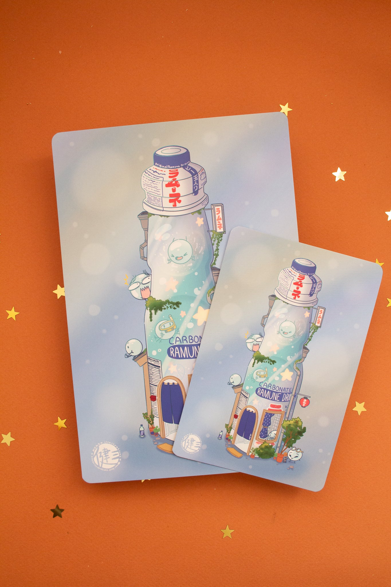 Ramune Marble House Art Print