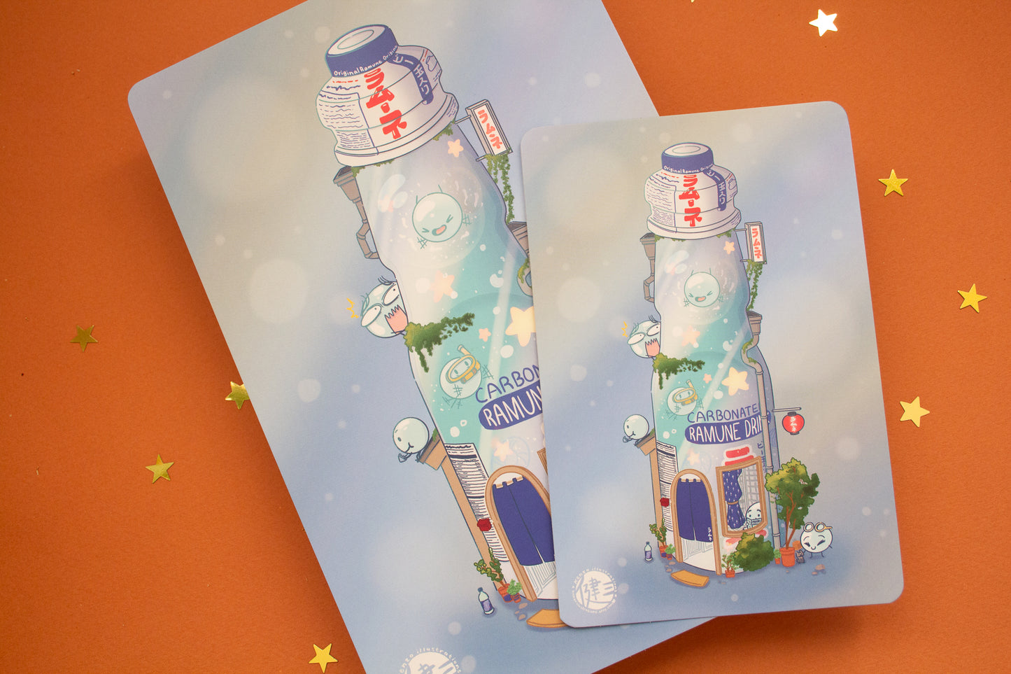Ramune Marble House Art Print