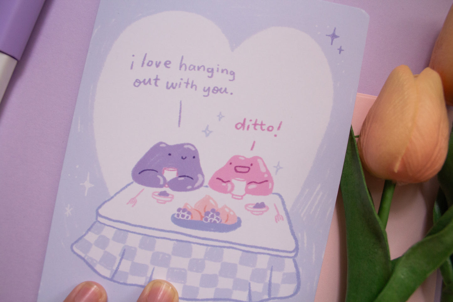 Ditto Greeting Card
