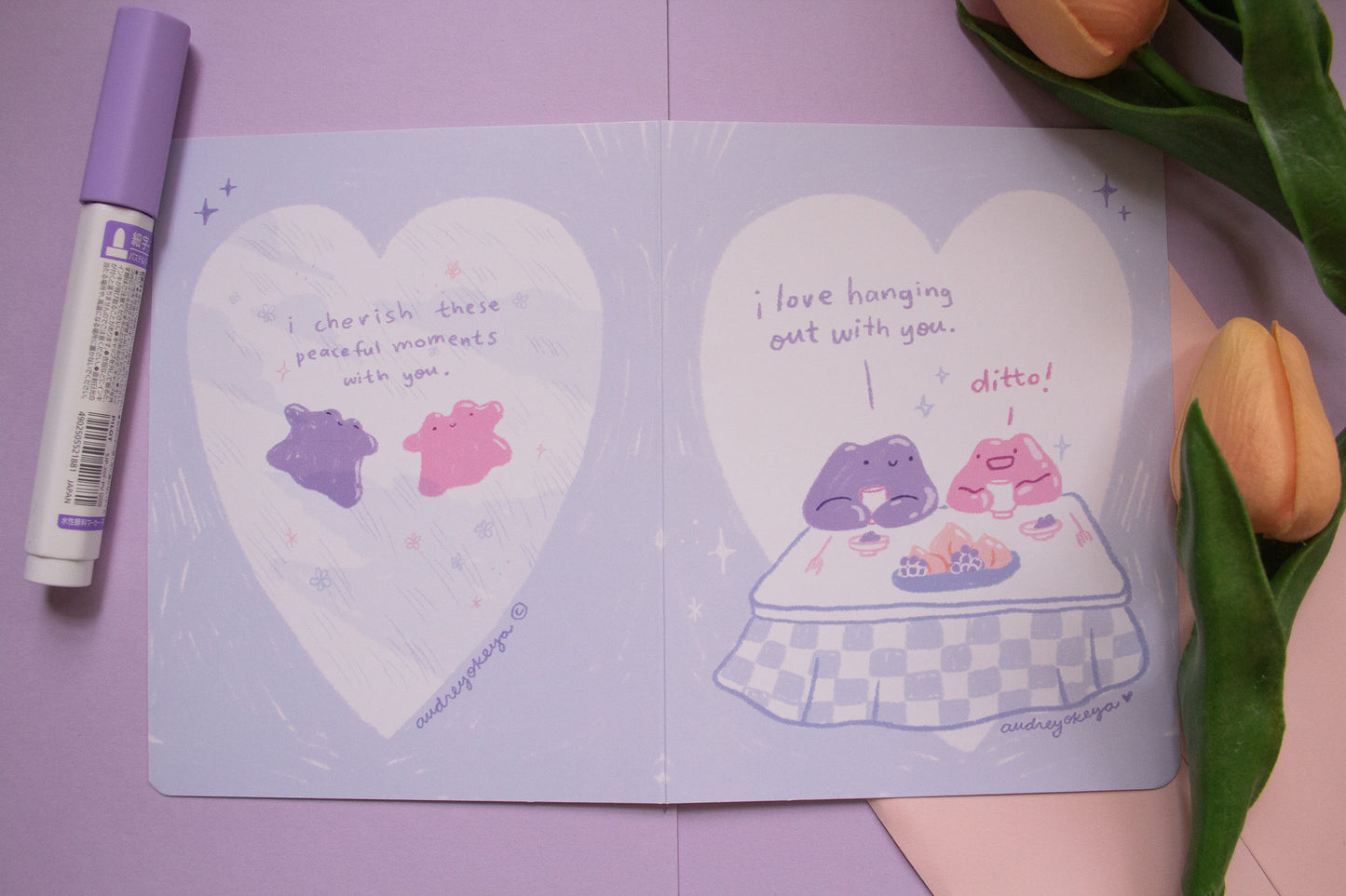 Ditto Greeting Card