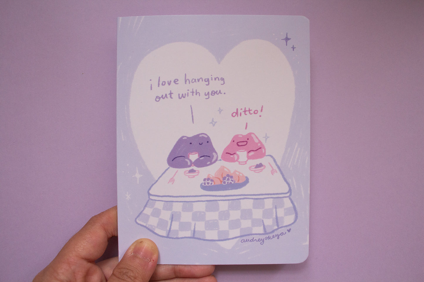 Ditto Greeting Card