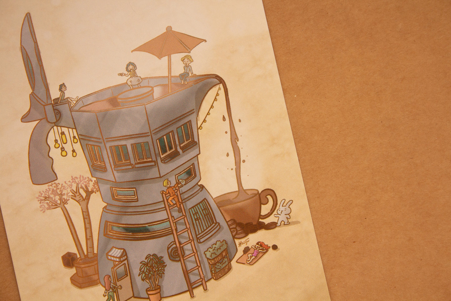 Coffee Springs Box Art Print