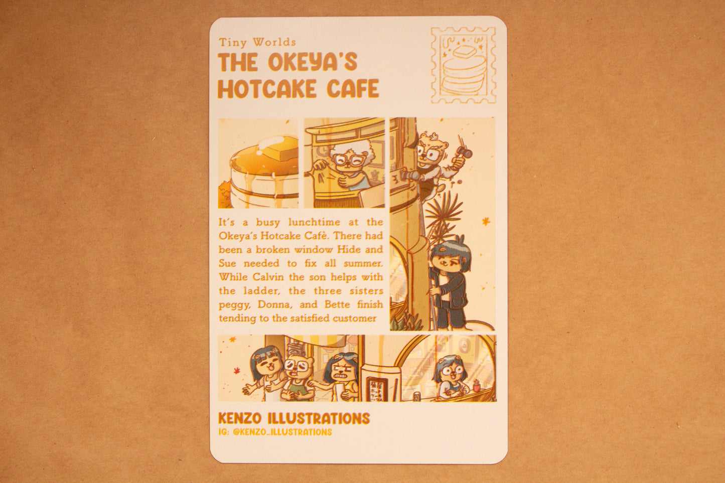 Okeya Hotcake Print (4x6 Print)