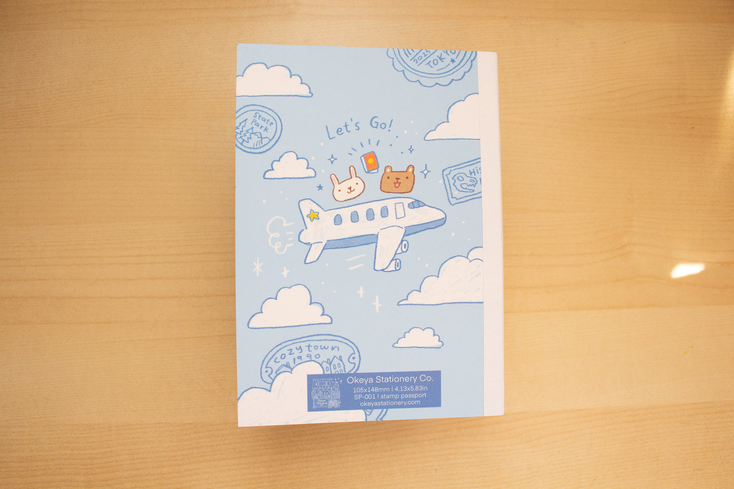 Stamp Passport Notebook
