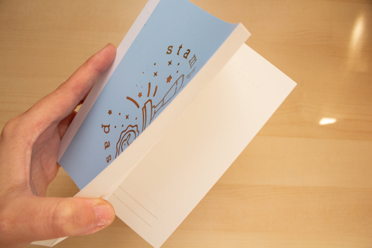 Stamp Passport Notebook