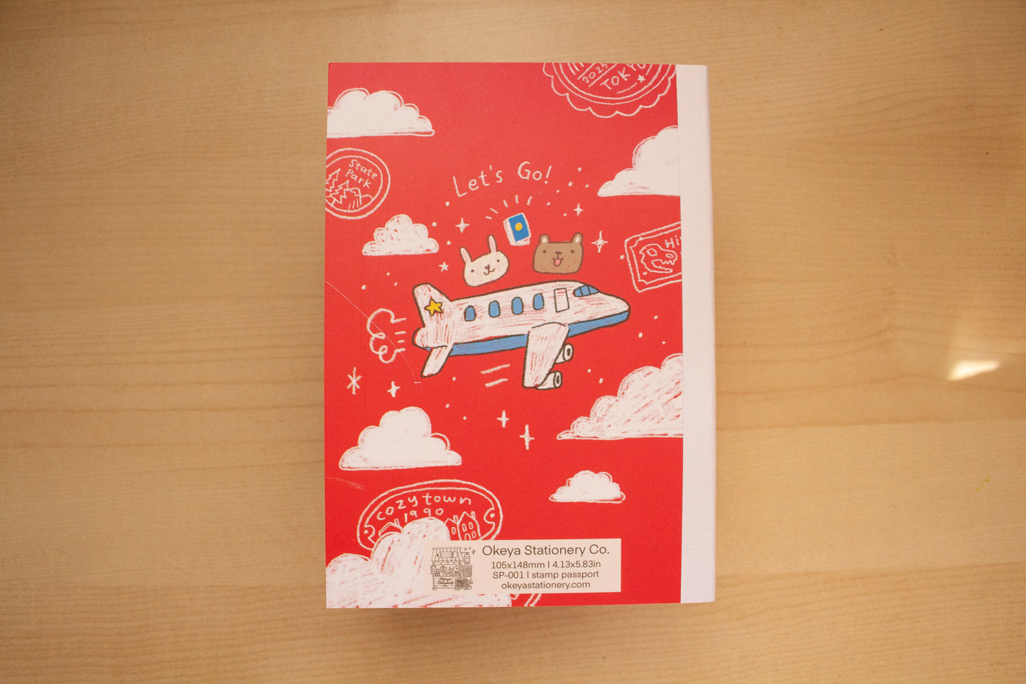 Stamp Passport Notebook