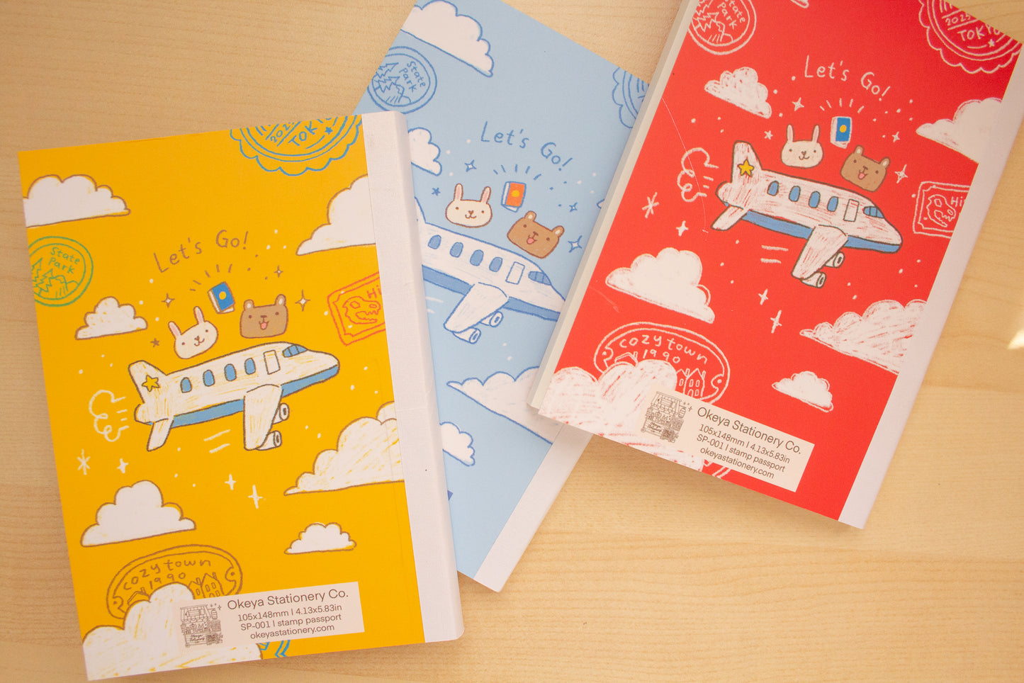 Stamp Passport Notebook