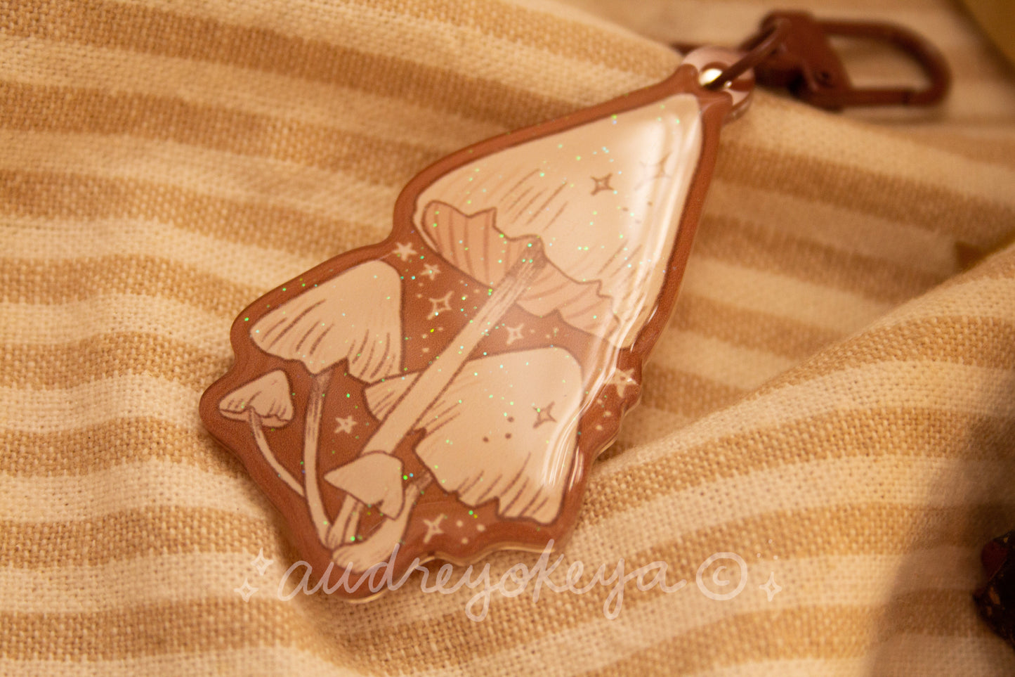 Mushroom Keychain