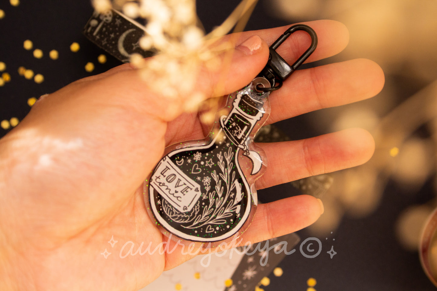 Potions Love Tonic Keychain