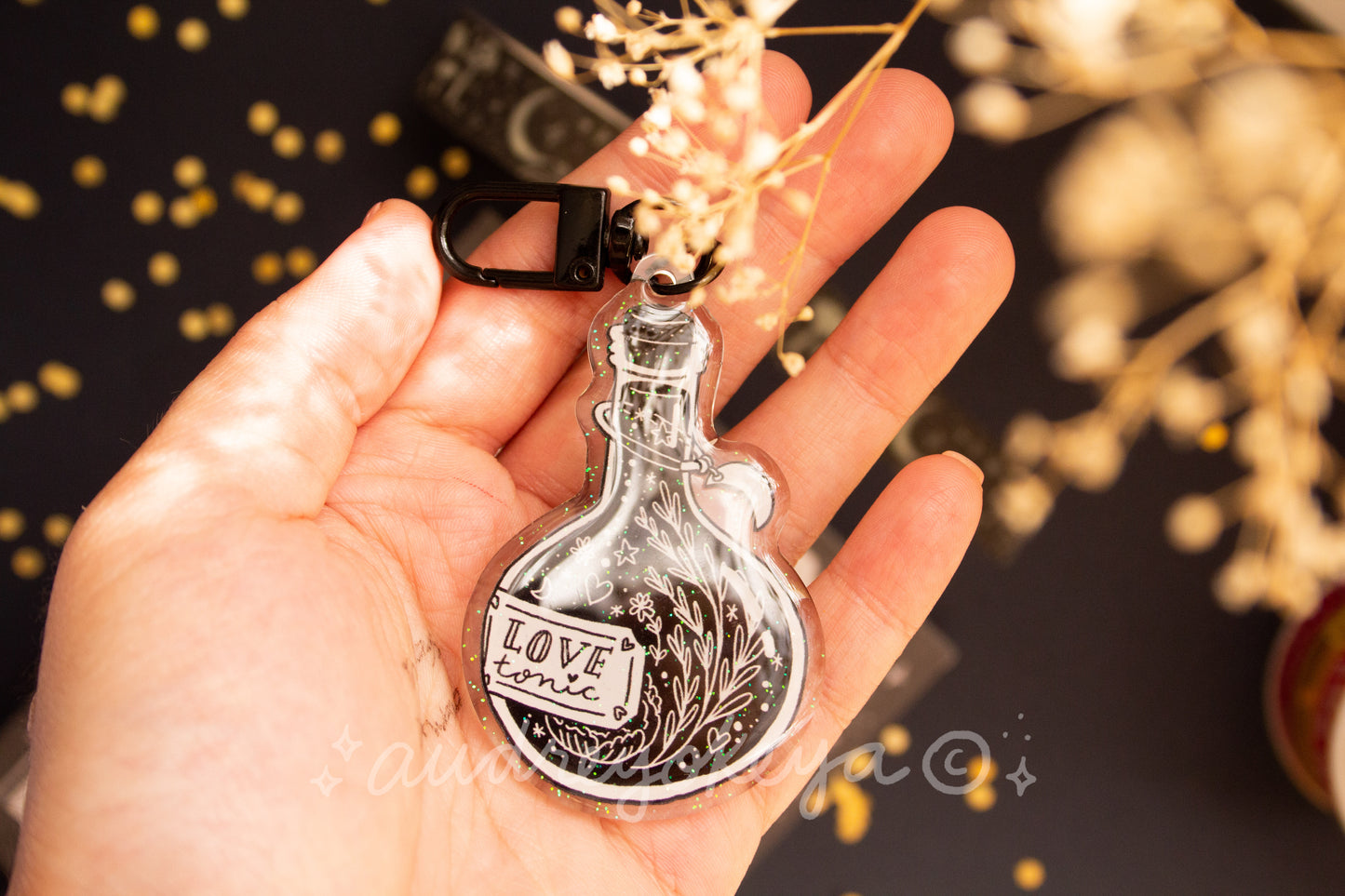 Potions Love Tonic Keychain