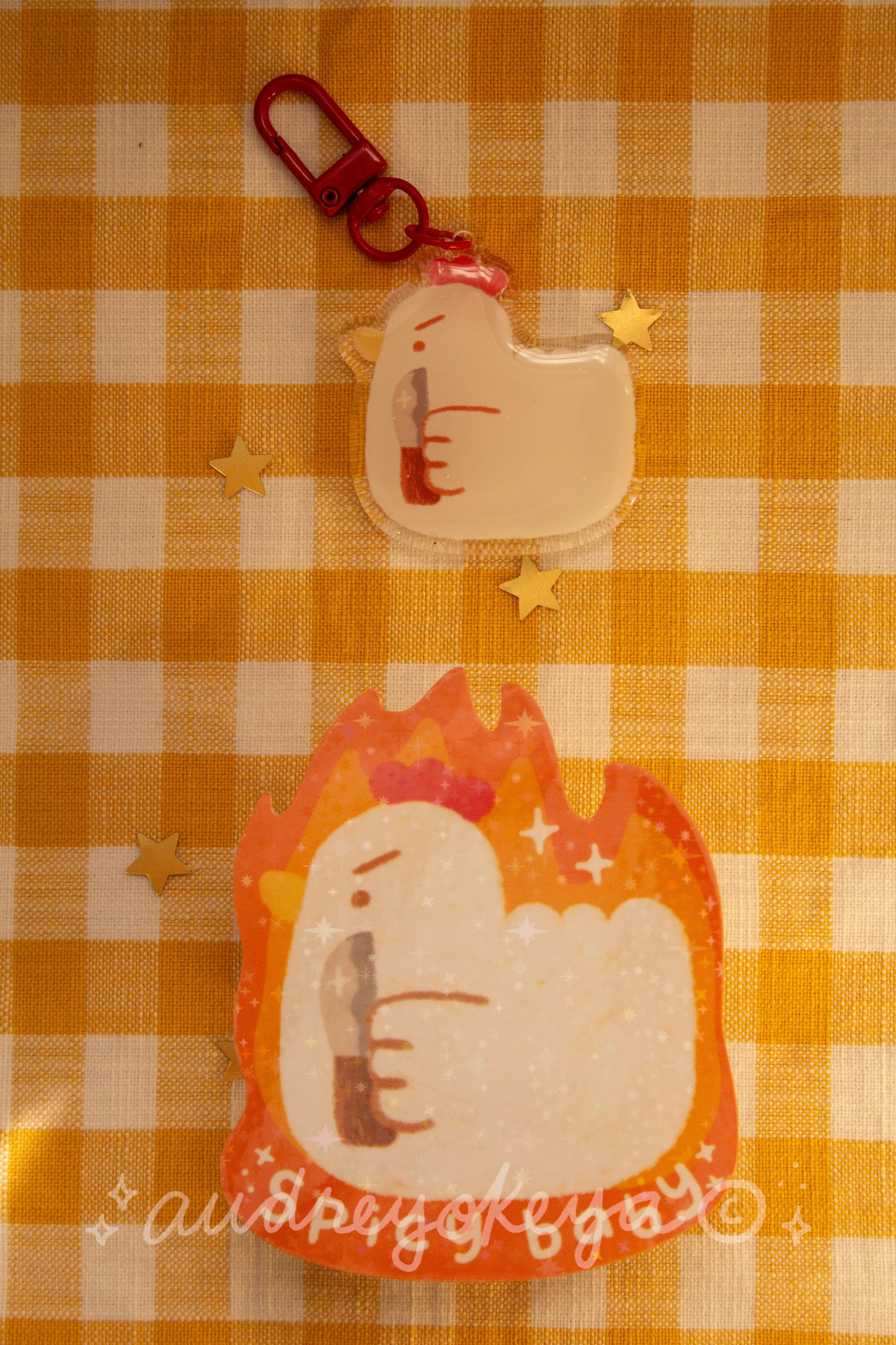 Spicy Baby Keychain