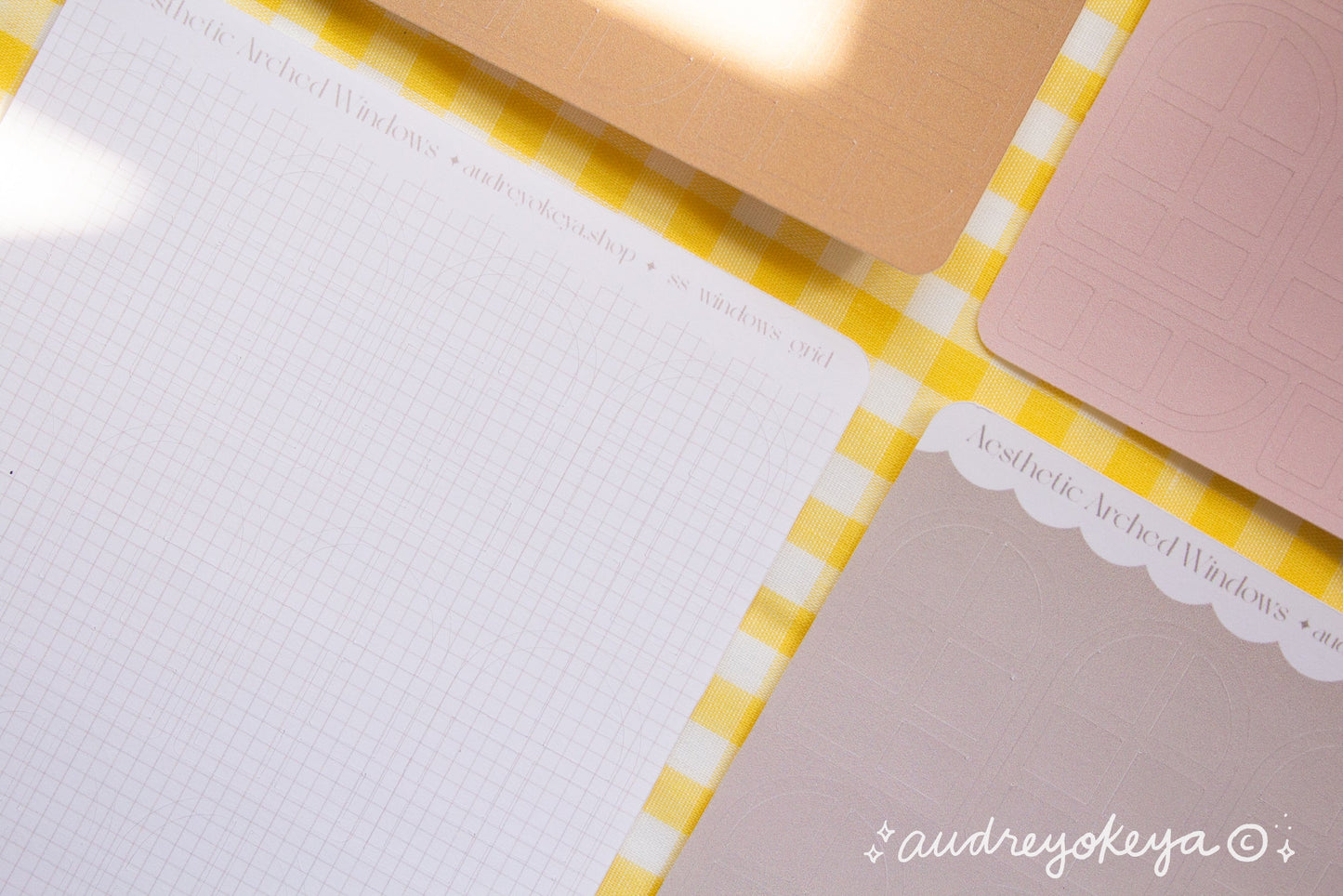 Aesthetic Windows Sticker Sheets | 14 Different Colors