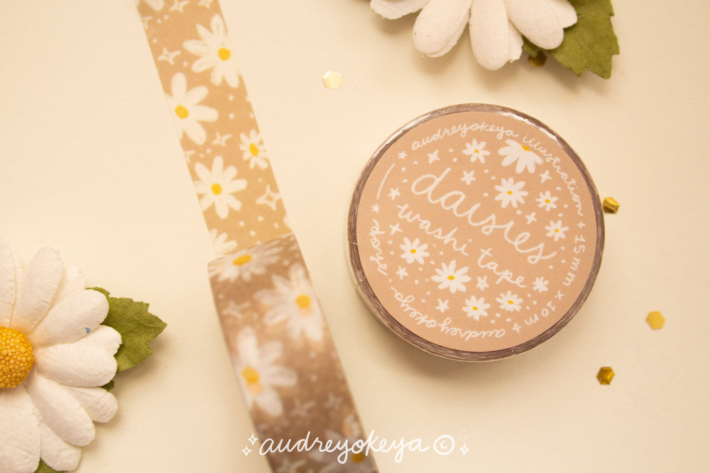 Daisy Washi Tape 8 Colors