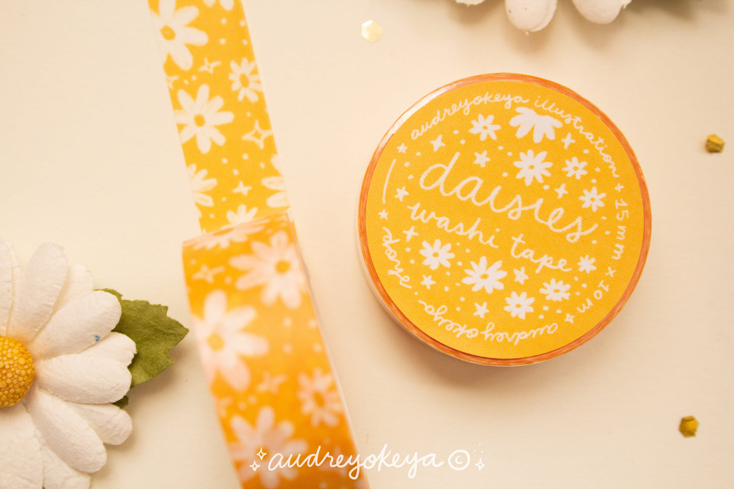 Daisy Washi Tape 8 Colors