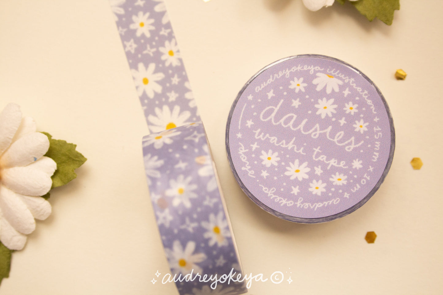 Daisy Washi Tape 8 Colors