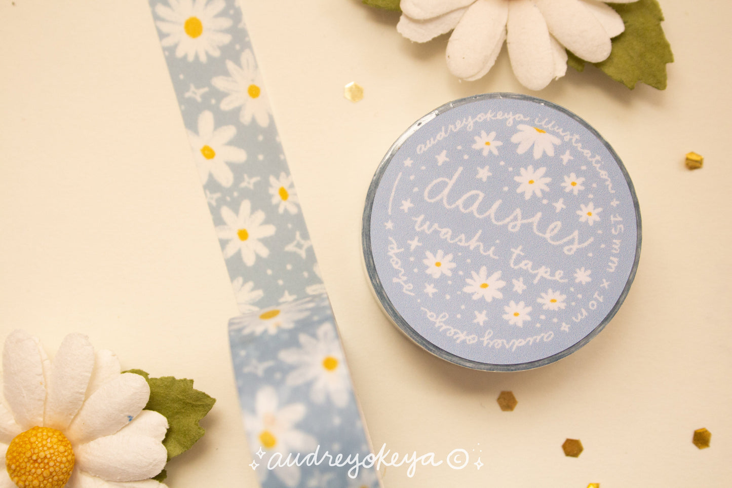 Daisy Washi Tape 8 Colors