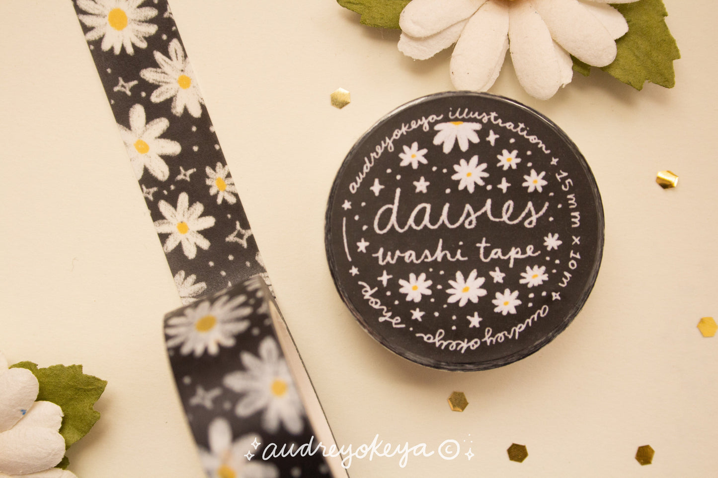 Daisy Washi Tape 8 Colors