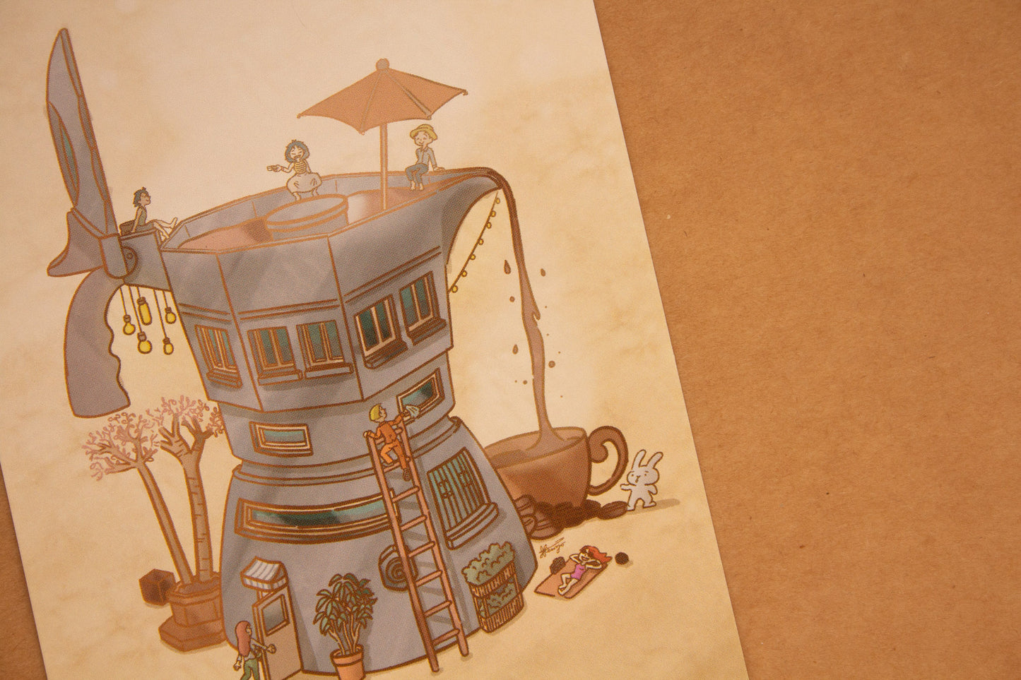 Coffee Springs Box Art Print