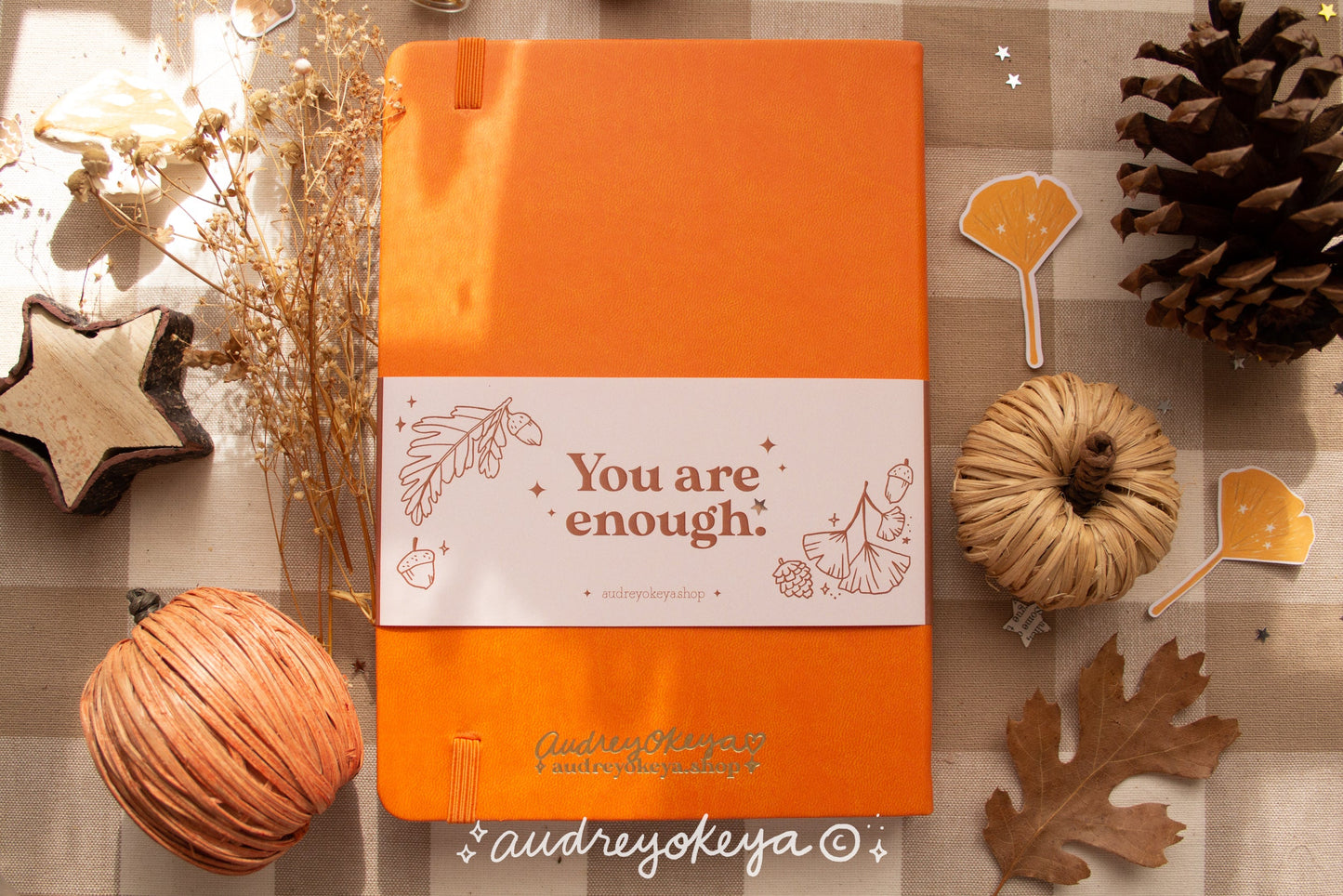 You are Enough Autumnal Journals | A5 and TN Travel Size