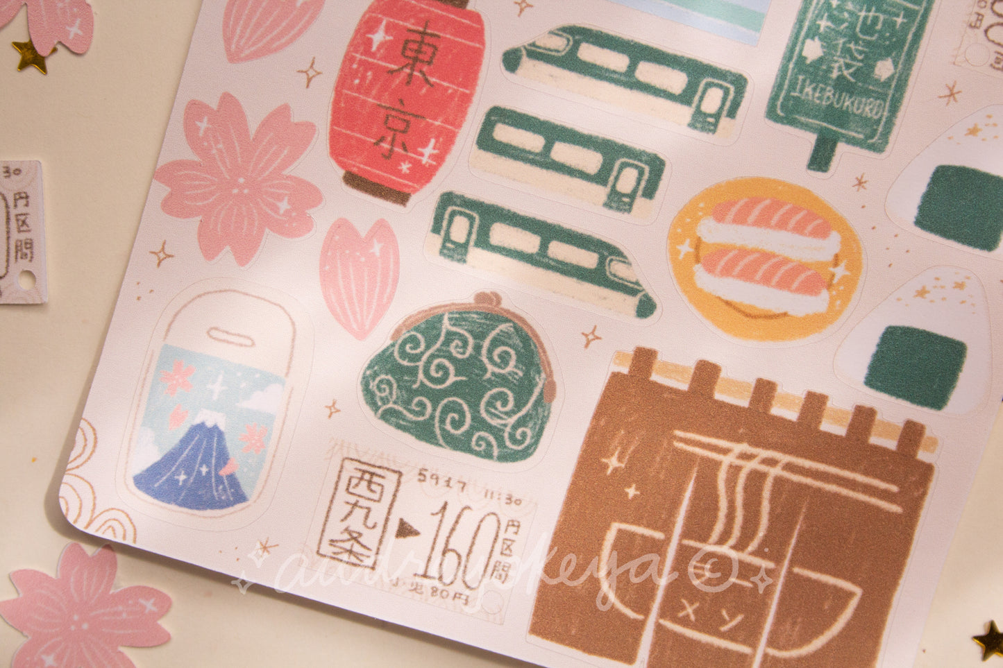 Japan Sticker Sheet
