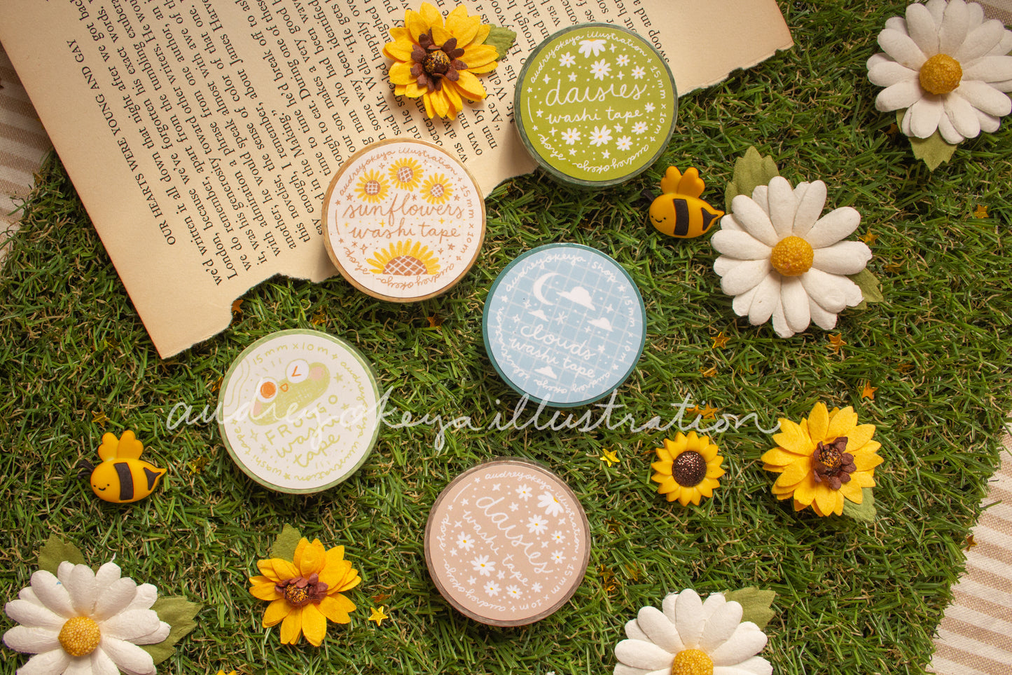 Sunflower Washi Tape