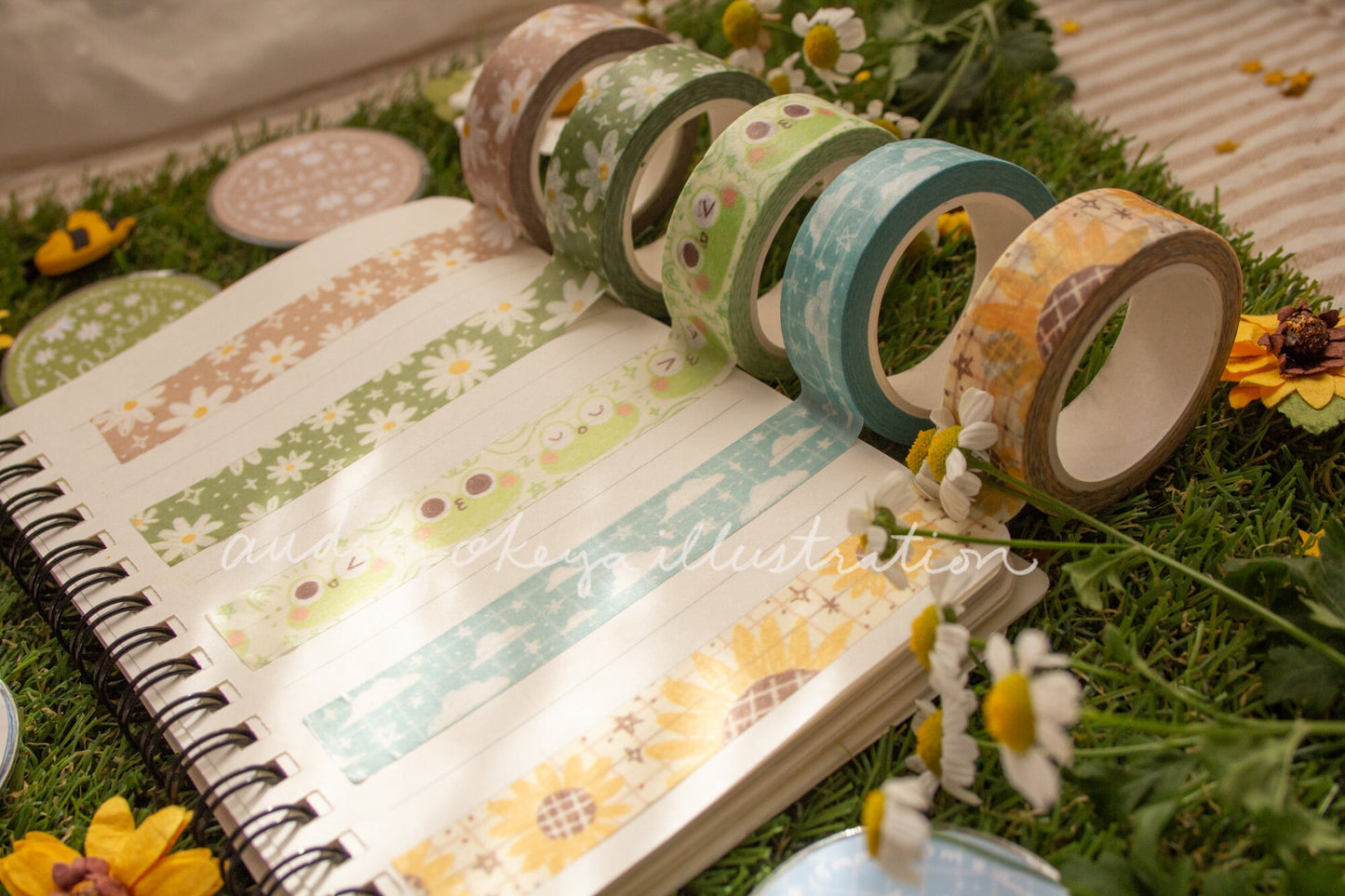 Sunflower Washi Tape