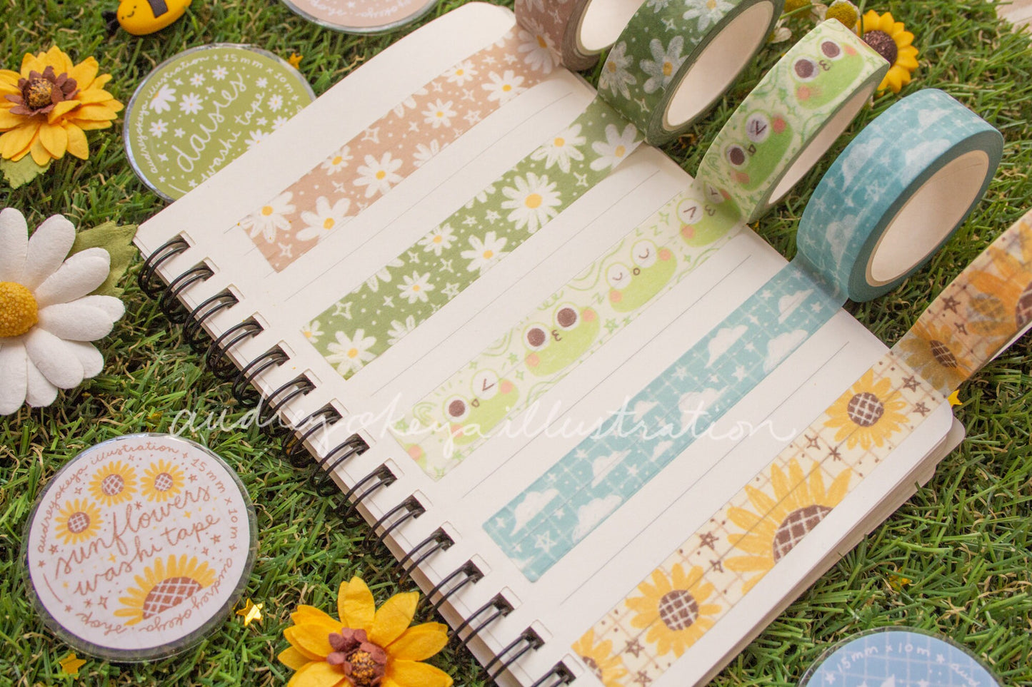 Sunflower Washi Tape