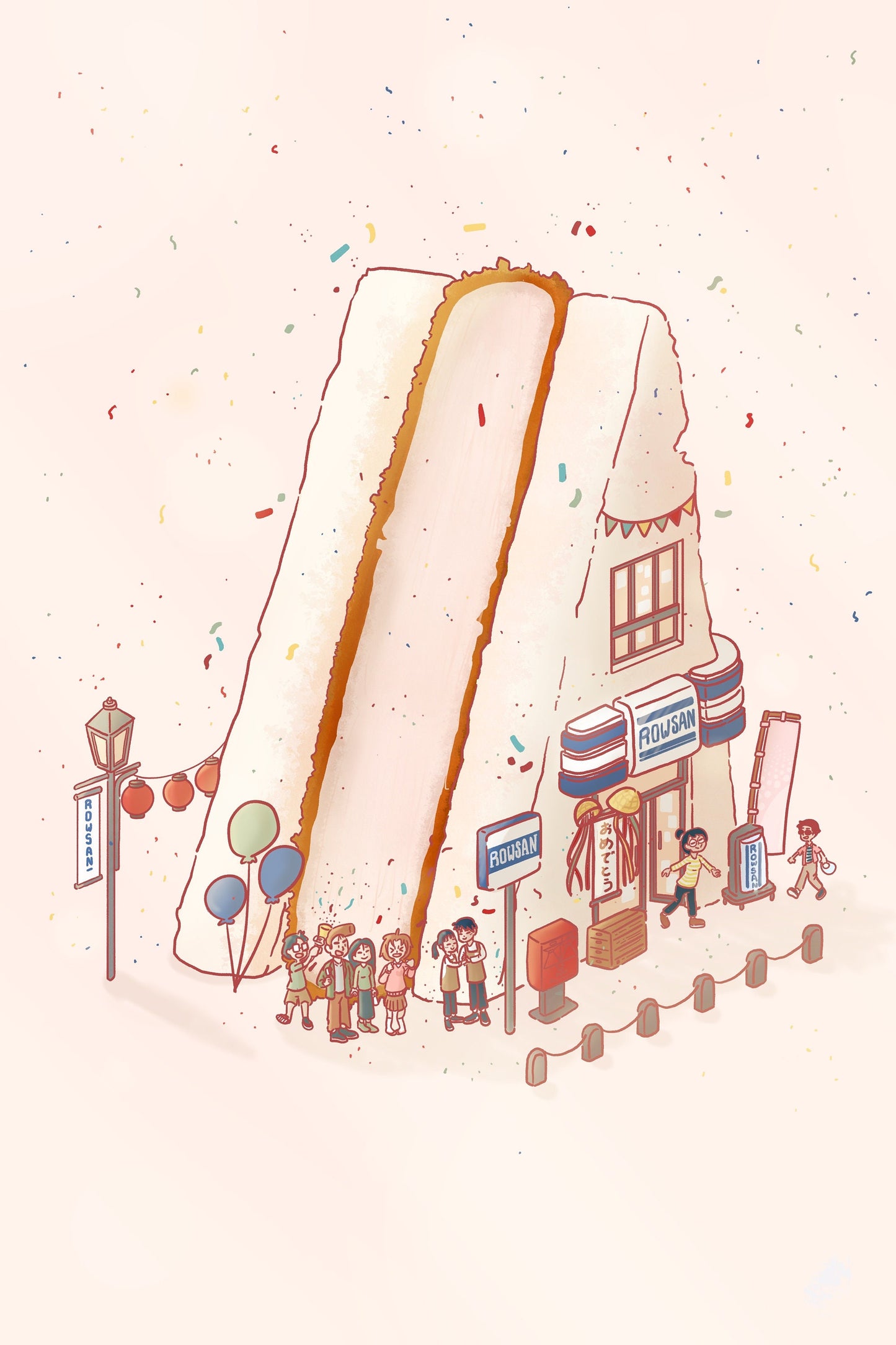 Katsu Sando Print 6x9