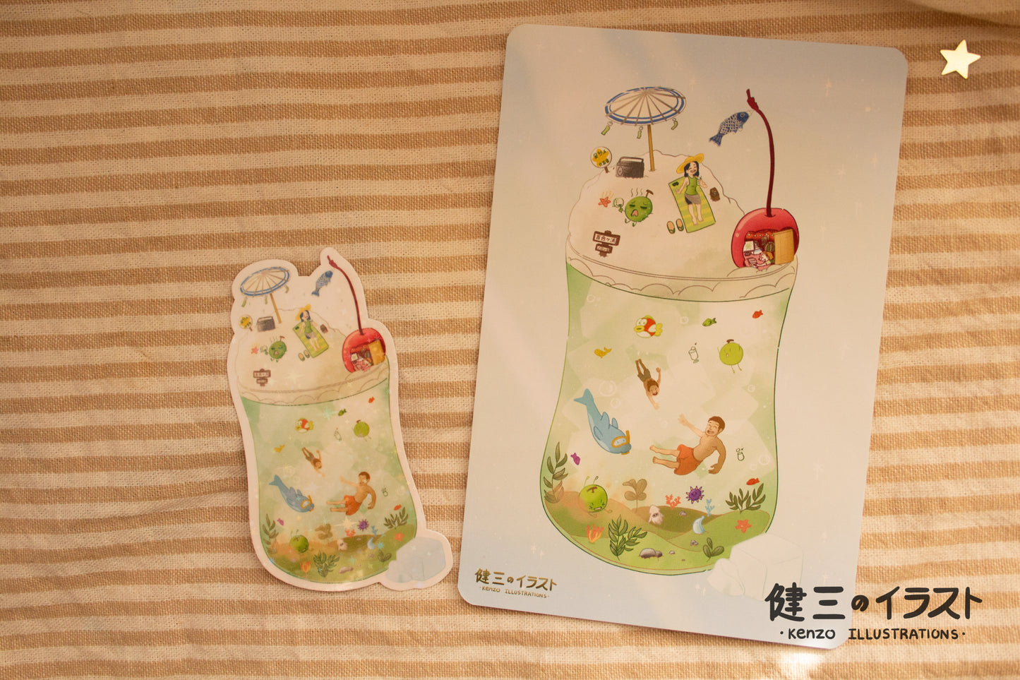Melon Cream Soda Print
