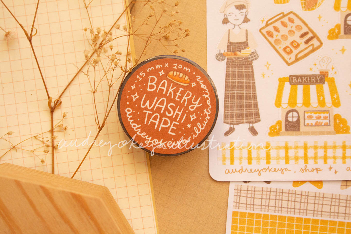 Bread Washi Tape