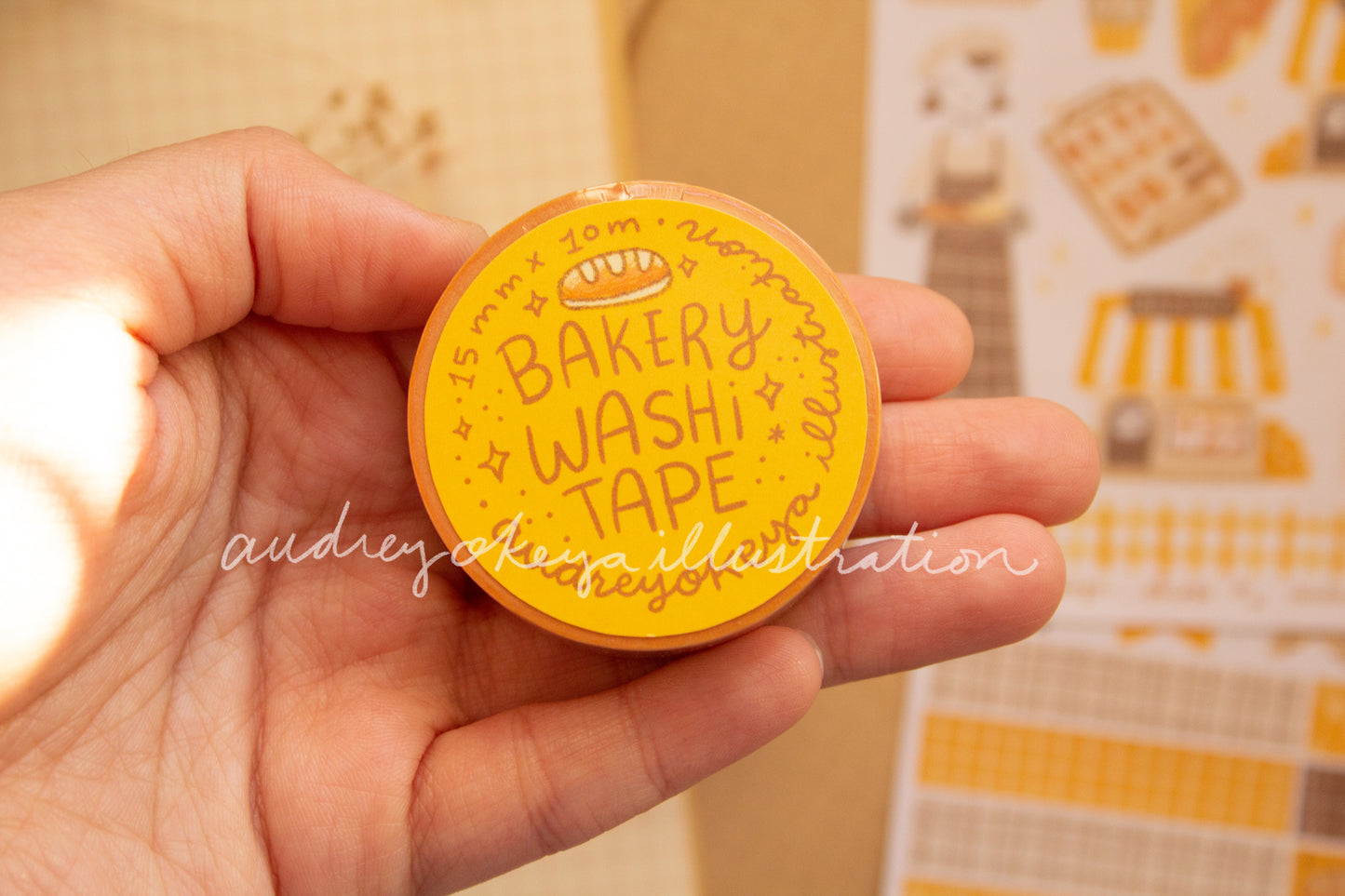 Bread Washi Tape