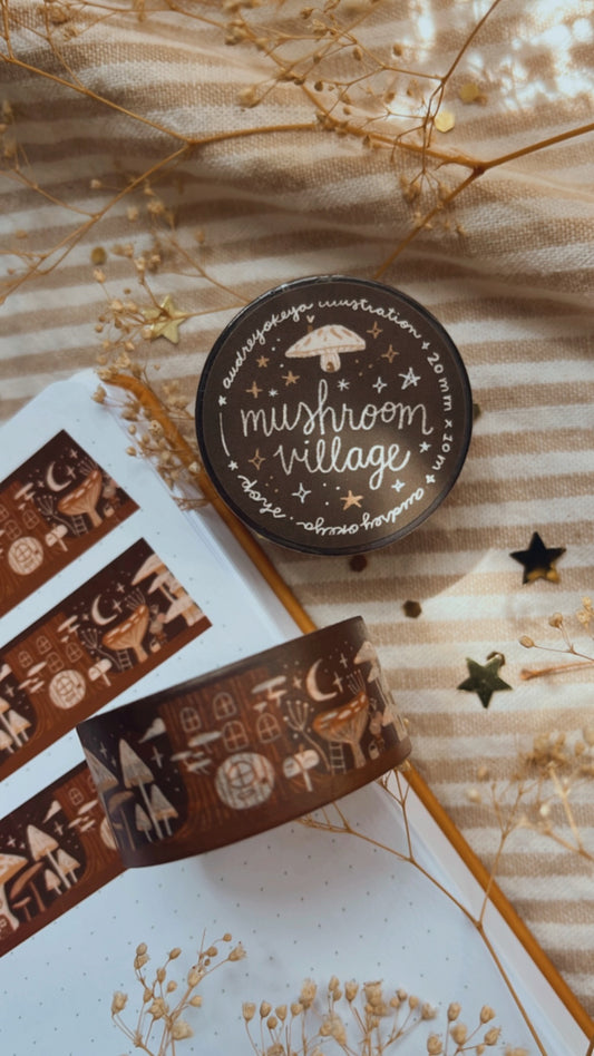 Mushroom Washi Tape