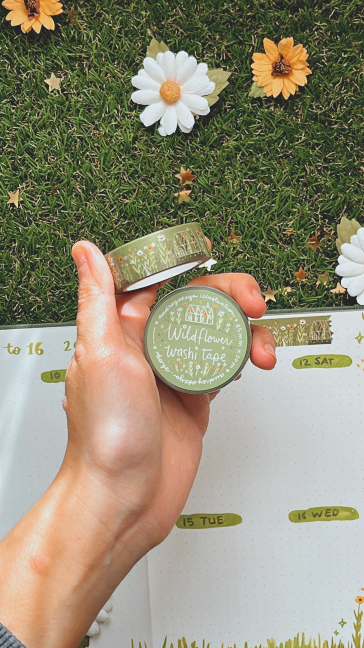 Wildflower Washi Tape