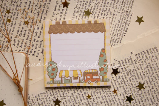 Yellow House 3x3 Memo Pad (50 sheets)