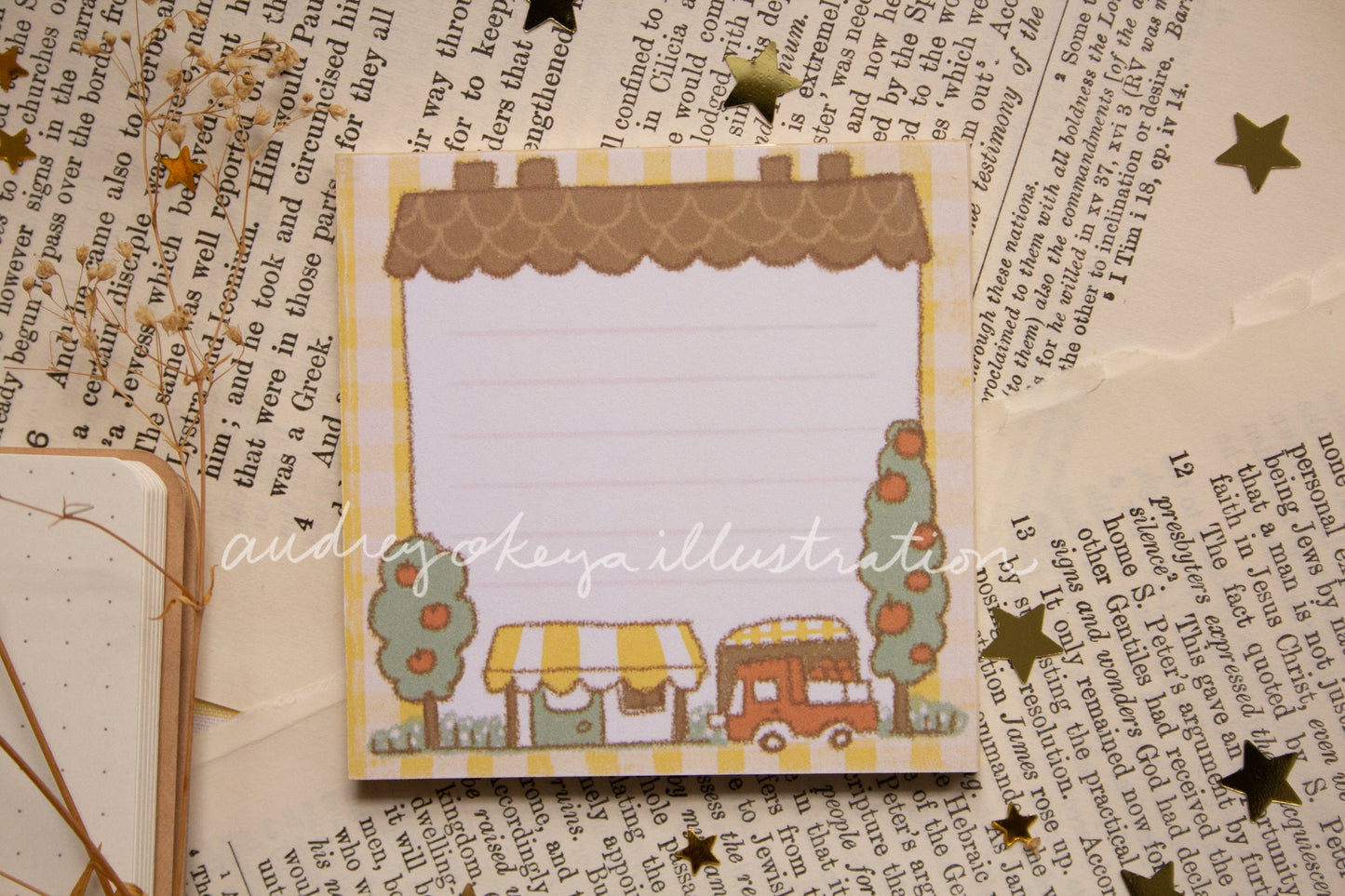 Yellow House 3x3 Memo Pad (50 sheets)