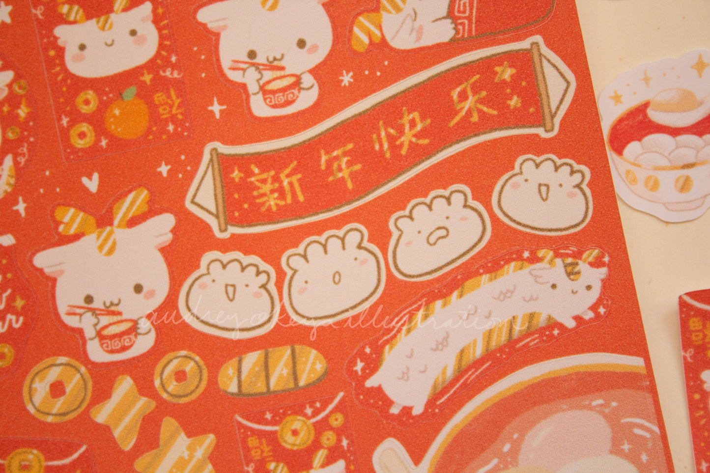 Year of the Dragon | CNY Chinese New Year Sticker Sheets