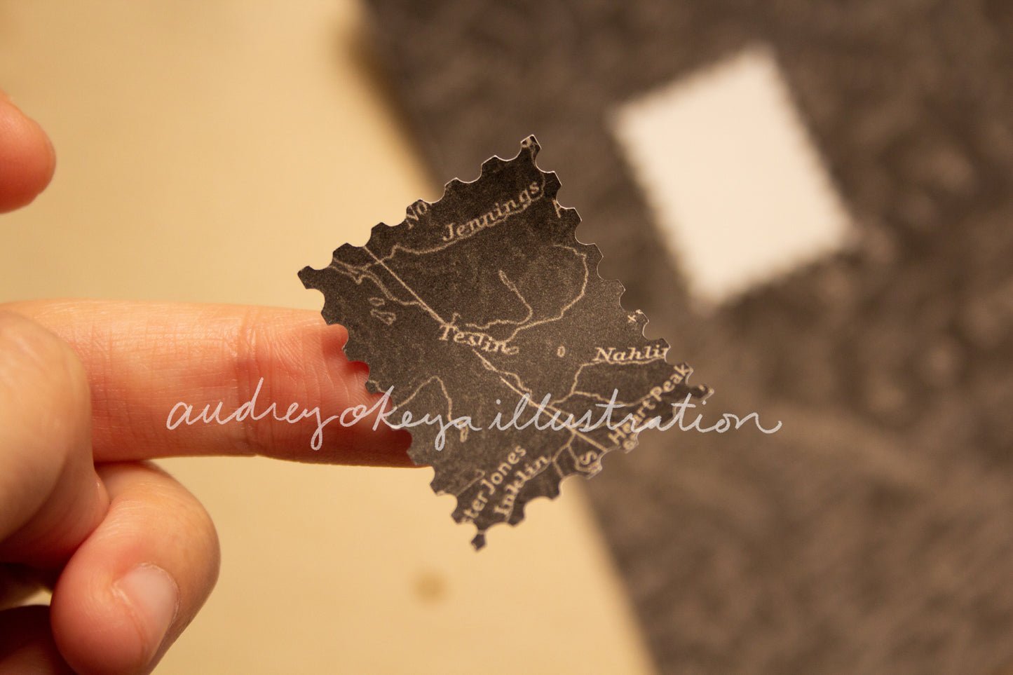 Aesthetic Kraft Stars | Map Stamps | Map stars Textures Sticker Sheets - 3 Diff Kinds!