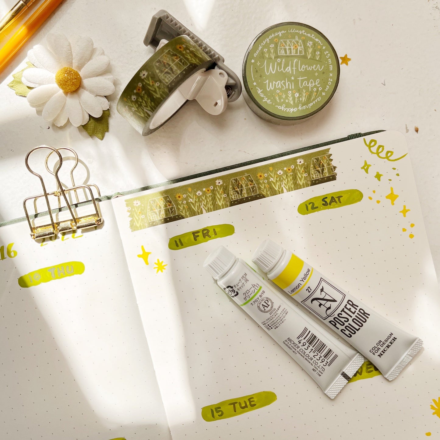 Wildflower Washi Tape