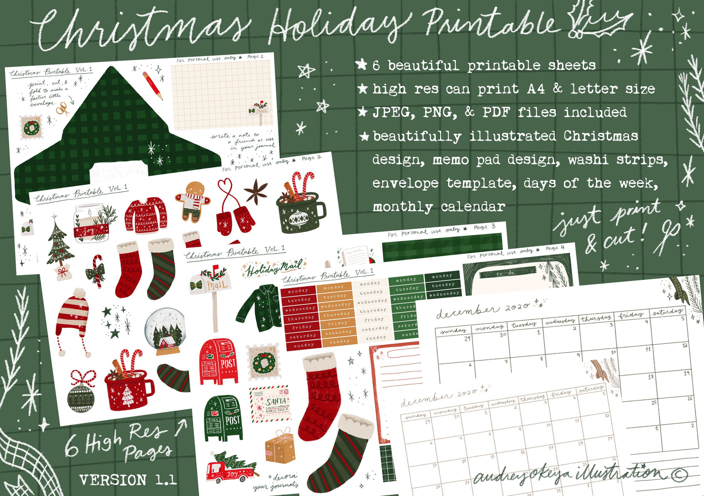 Christmas Holiday Printable