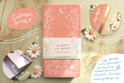 Springtime Journals 4 Diff Colors