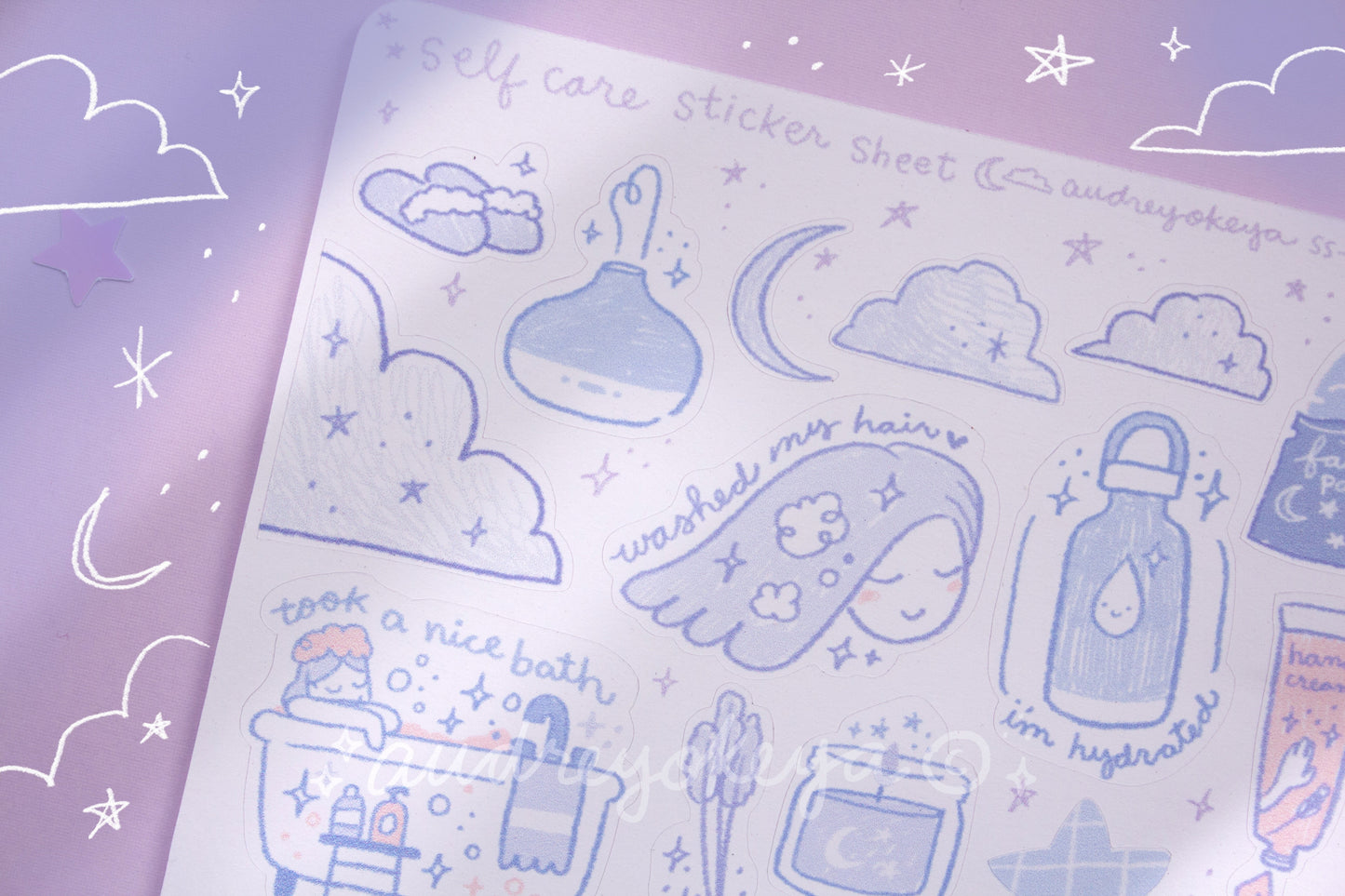 Self Care Sticker Sheet