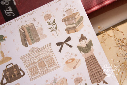 Aesthetic Girls Sticker Sheets - 3 Diff Kinds!